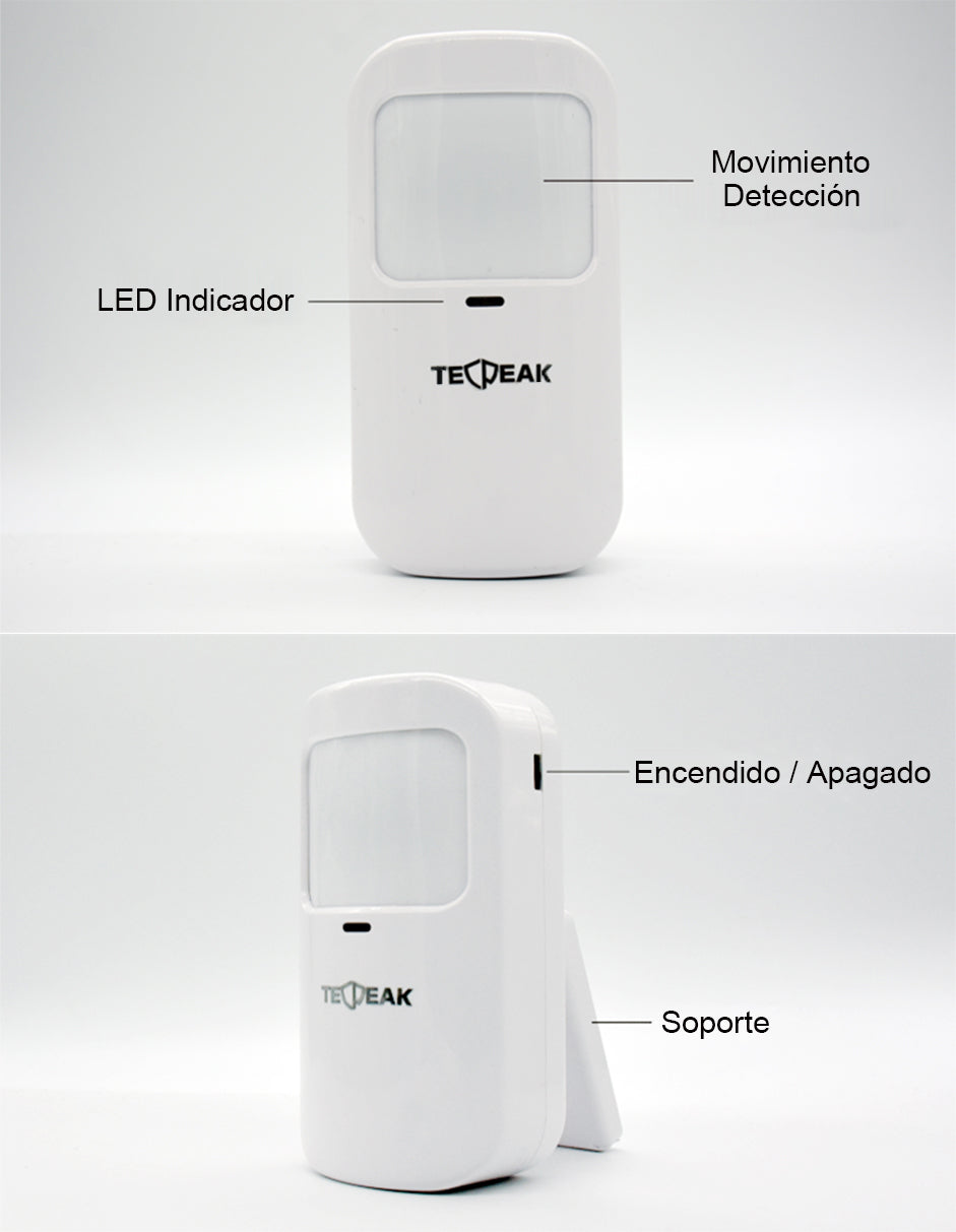 B1 - Alarme sans fil WiFi / GSM (Blanc)